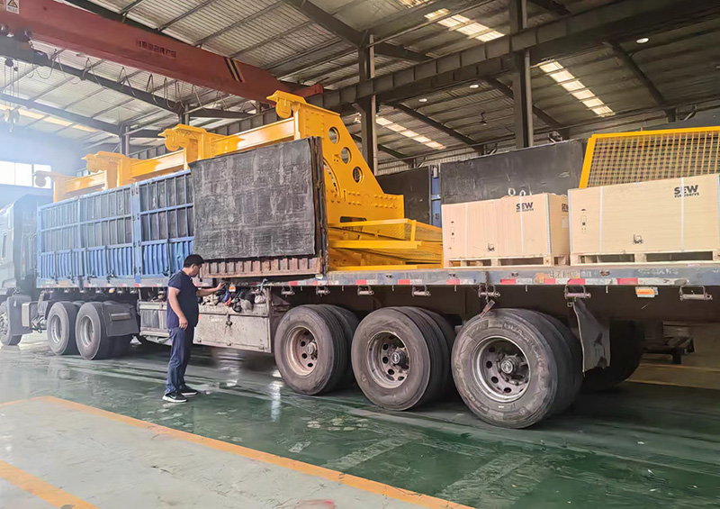 山東東達(dá)機(jī)電自主研發(fā)的新型斷帶抓捕器裝車(chē)發(fā)貨